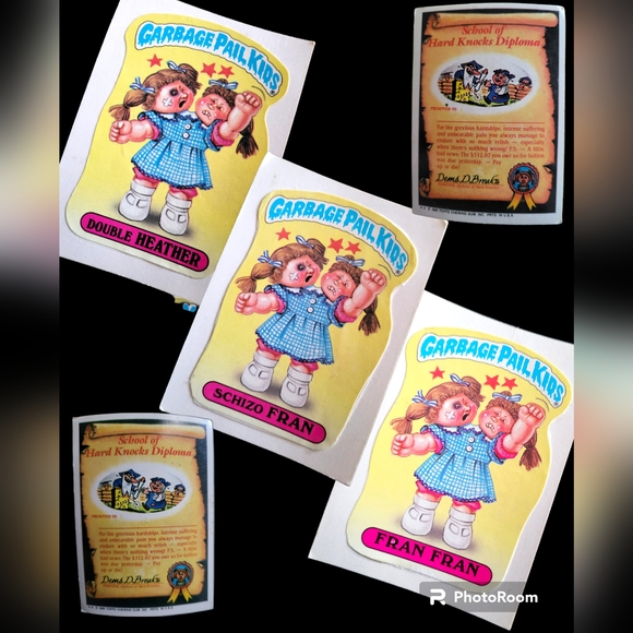 Garbage Pail Kids *Set Of Three* Rare Collectable - Picture 1 of 1